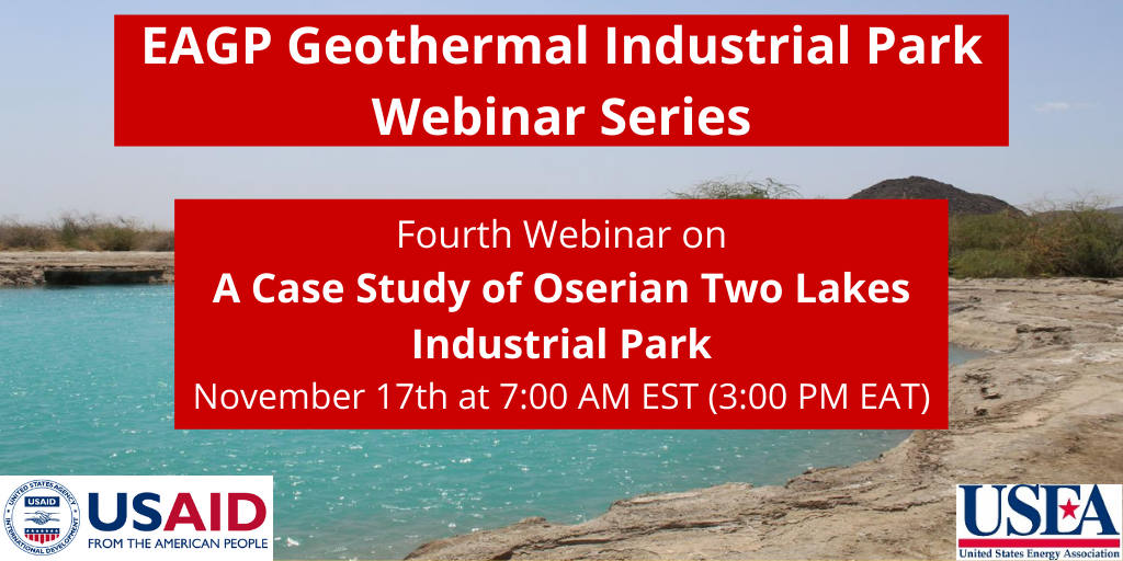 Geothermal Industrial Park Series Oserian Two Lakes Industrial Park
